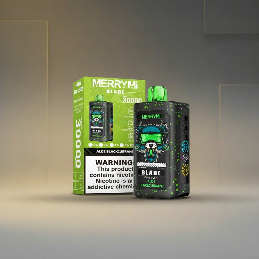 MerryMi Blade 30K Polska Jednorazówki E-papieros Aloe Blackcurant 30000 Buchów