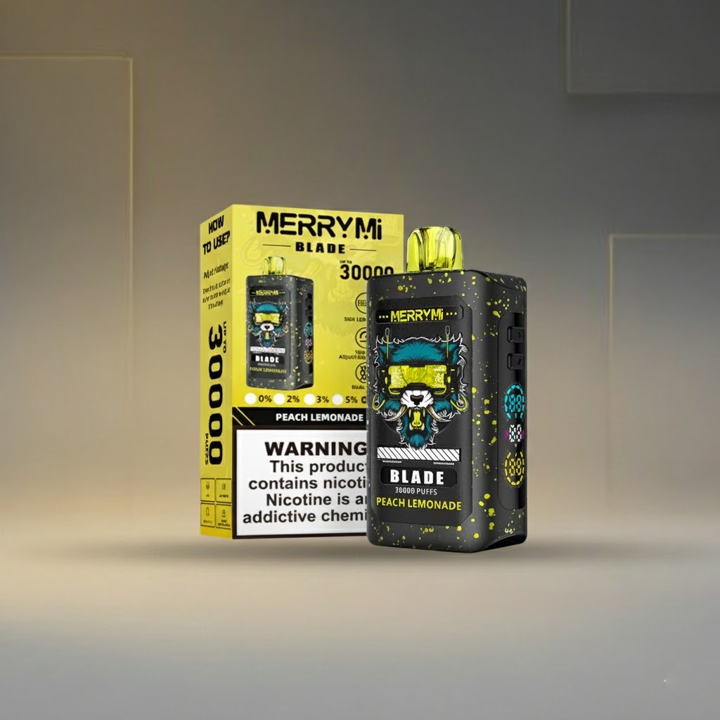 MerryMi Blade 30K Polska Jednorazówki E-papieros Peach Lemonade 30000 Buchów