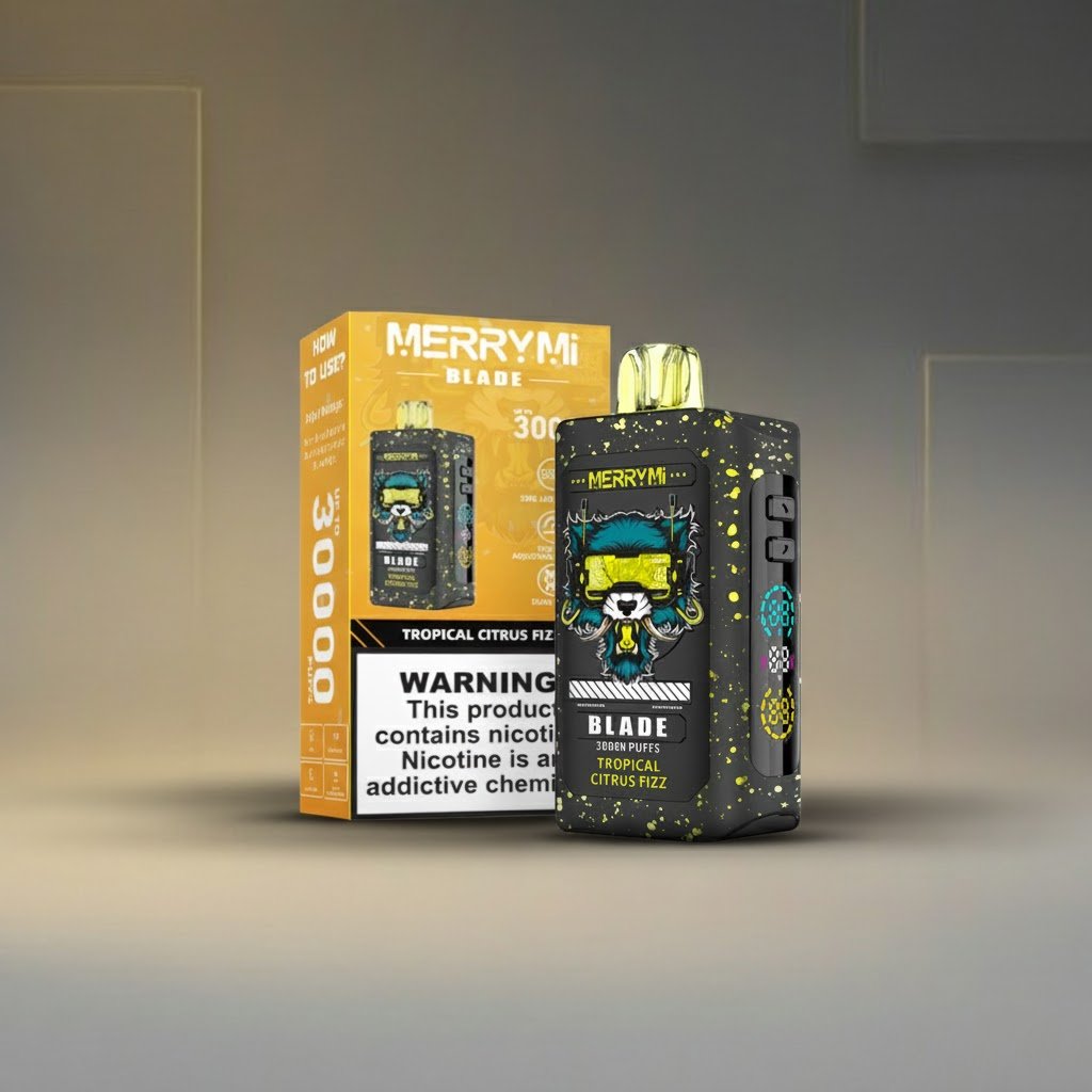 MerryMi Blade 30K Polska Jednorazówki E-papieros Tropical Citrus Fizz 30000 Buchów